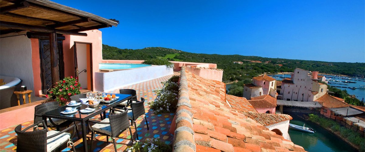 Cala di Volpe Presidential Suite terrace