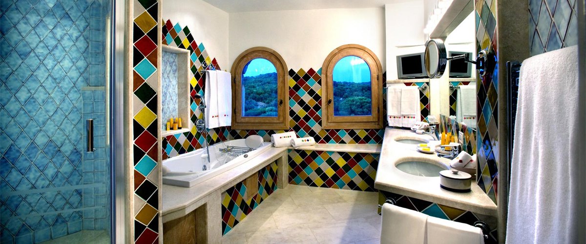 Presidential Suite Bathroom Hotel Cala di Volpe